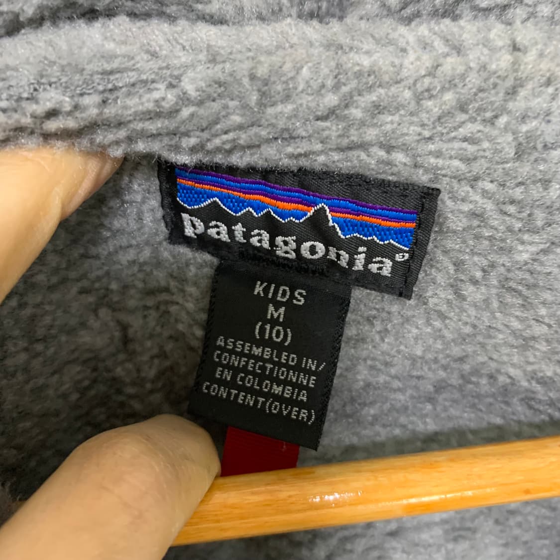 파타고니아 후드 야상 봄버 자켓 네이비 키즈 M 여성 상품이미지5