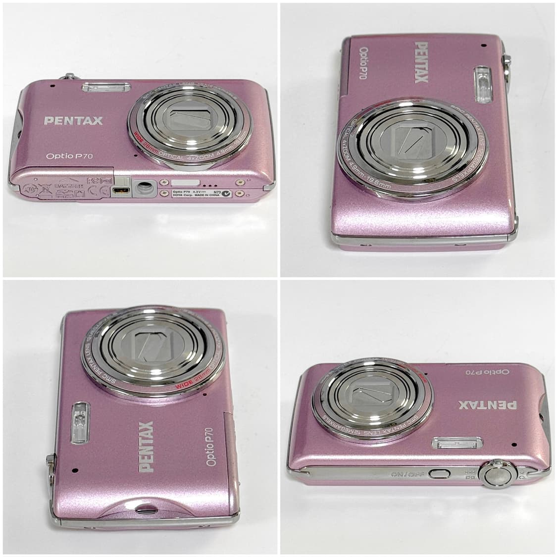 펜탁스 옵티오 P70 베이비핑크 빈티지디카 상품이미지4