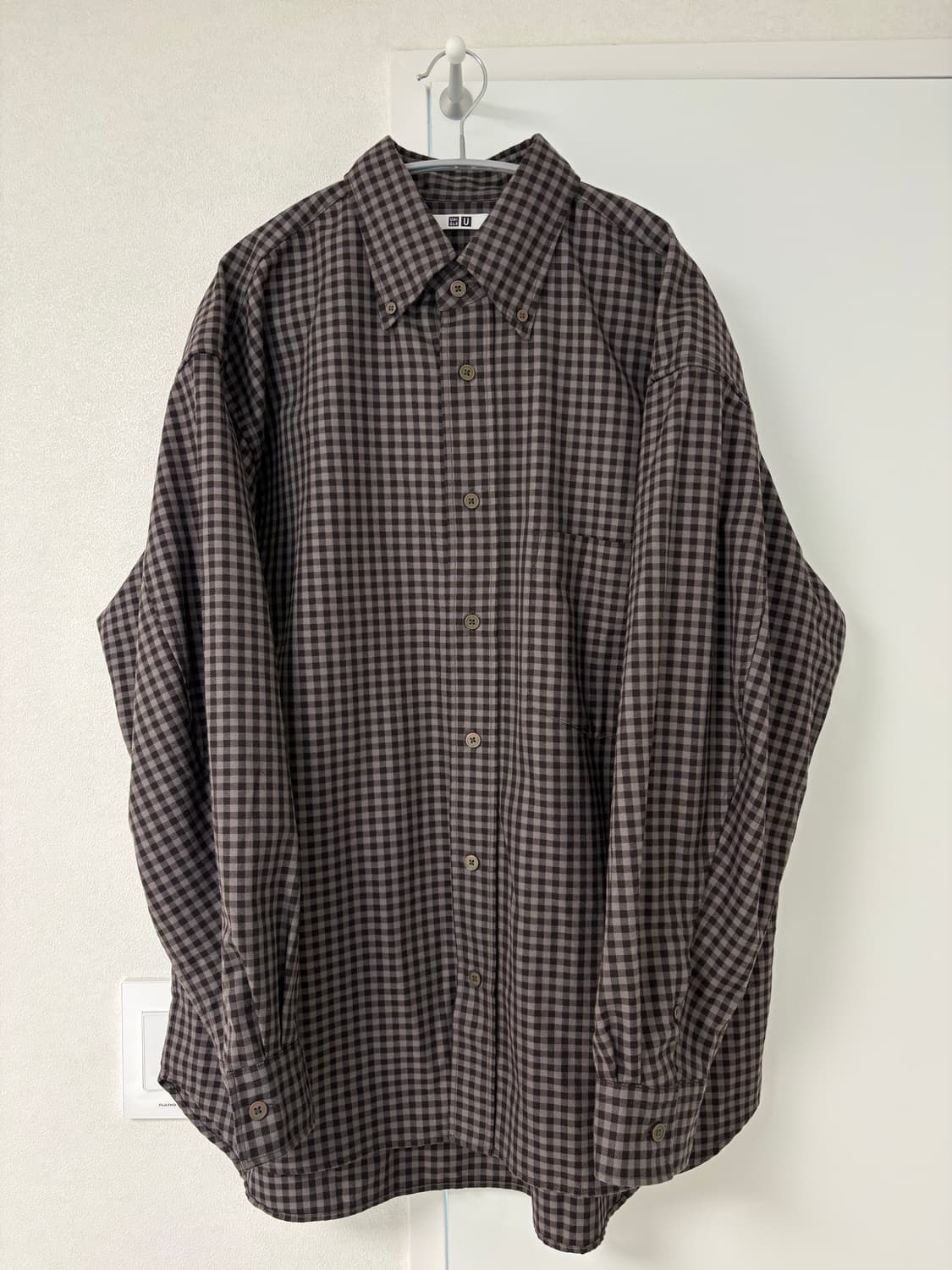 유니클로U 트윌오버사이즈셔츠 L 상품이미지1