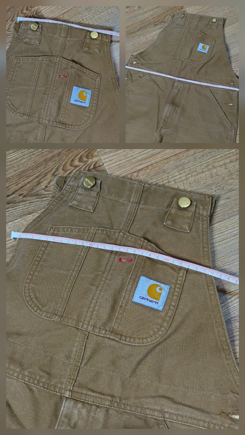 칼하트 윕 빕 오버롤 브라운 30사이즈 상품이미지9