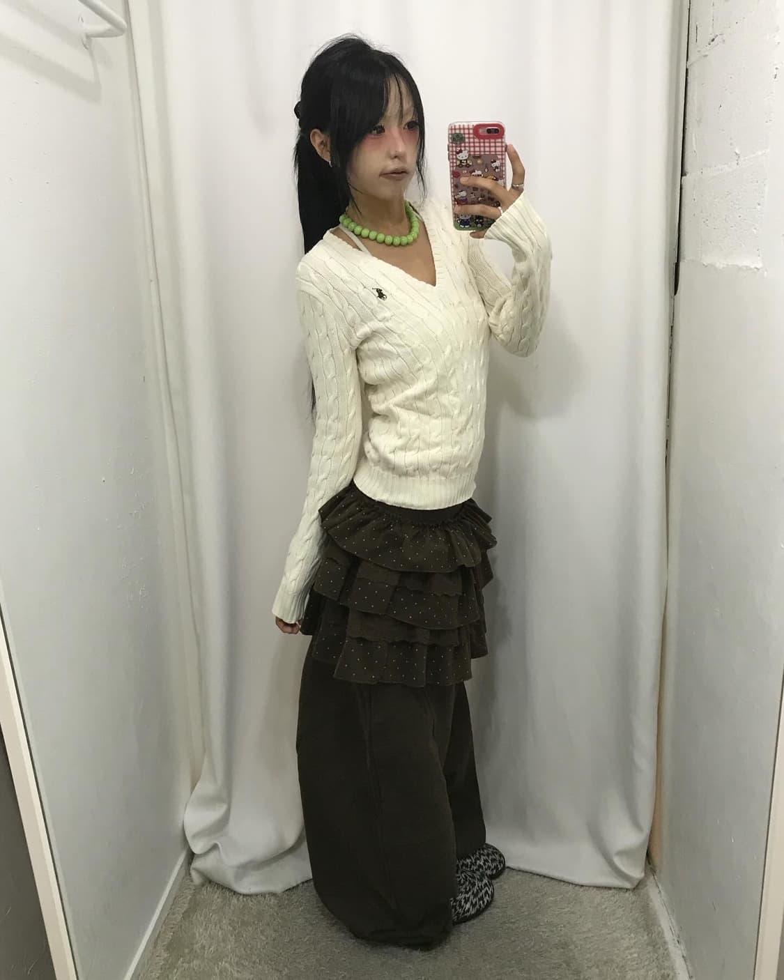 Polo Ivory Knit 상품이미지5