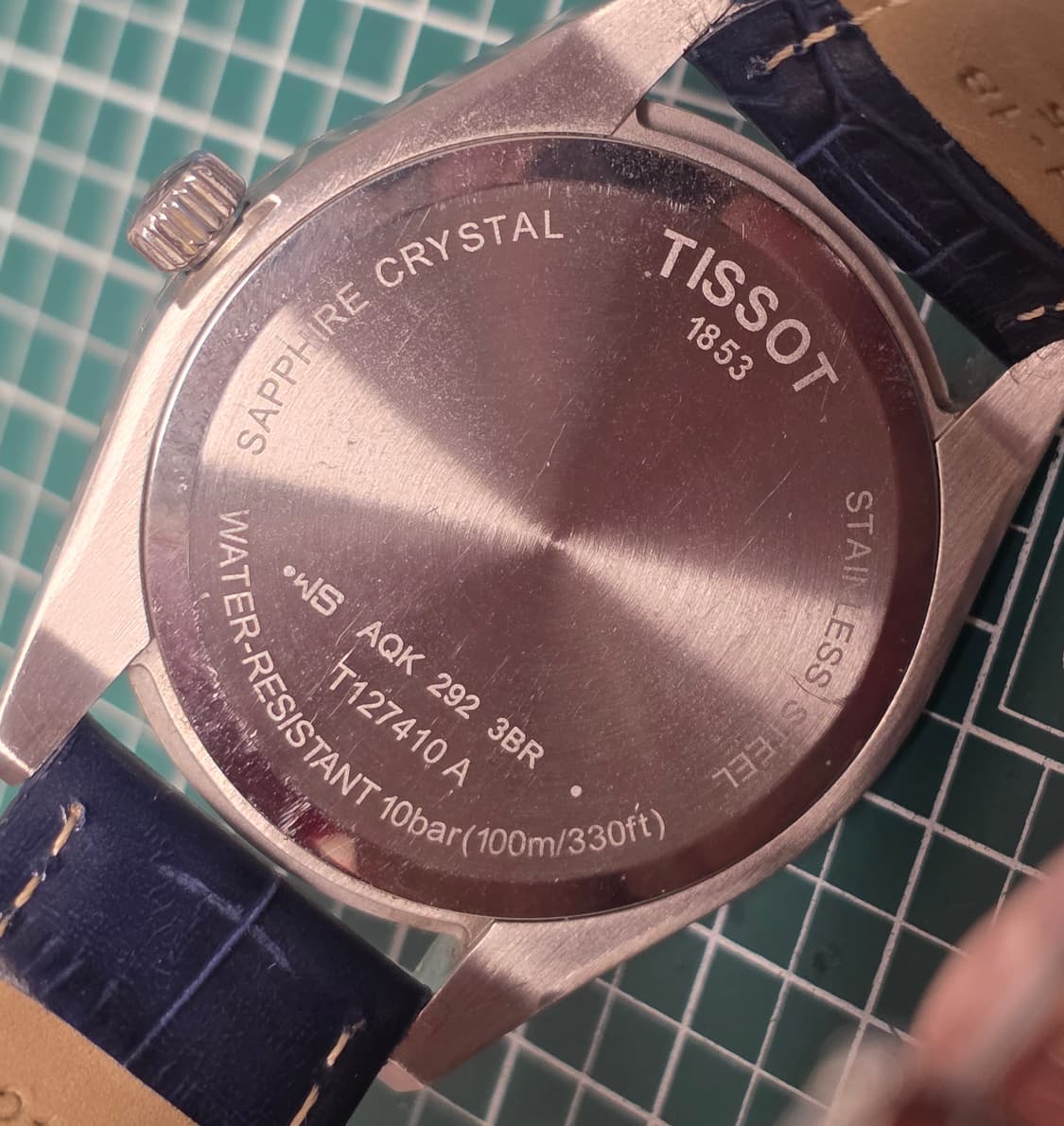 티쏘 (TISSOT) 스위스 메이드  젠틀맨 블루(풀박스+보증서) 상품이미지8