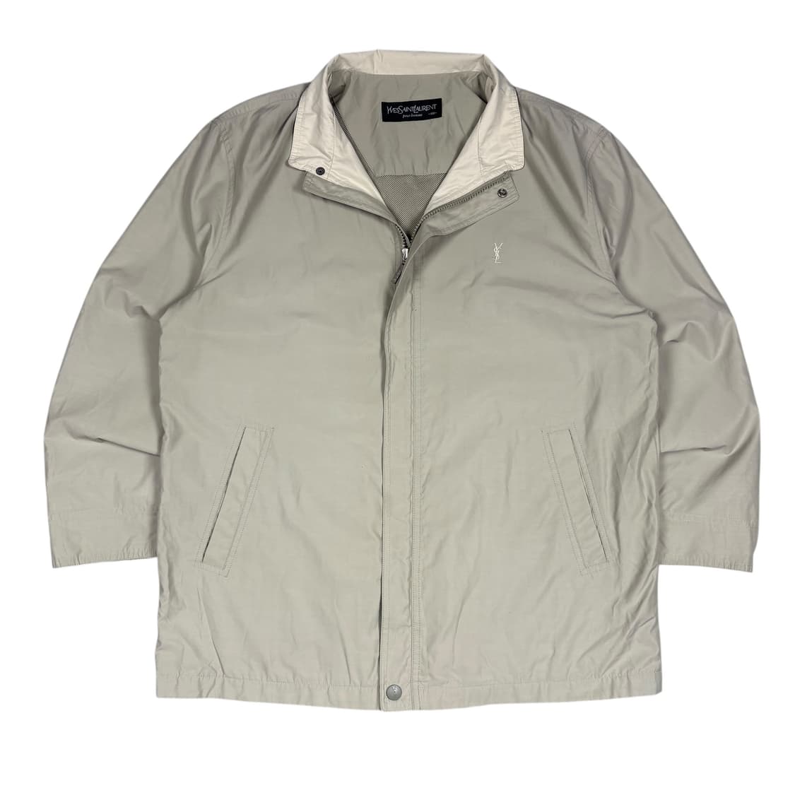 입생로랑 베이지컬러 블루종 상품이미지1