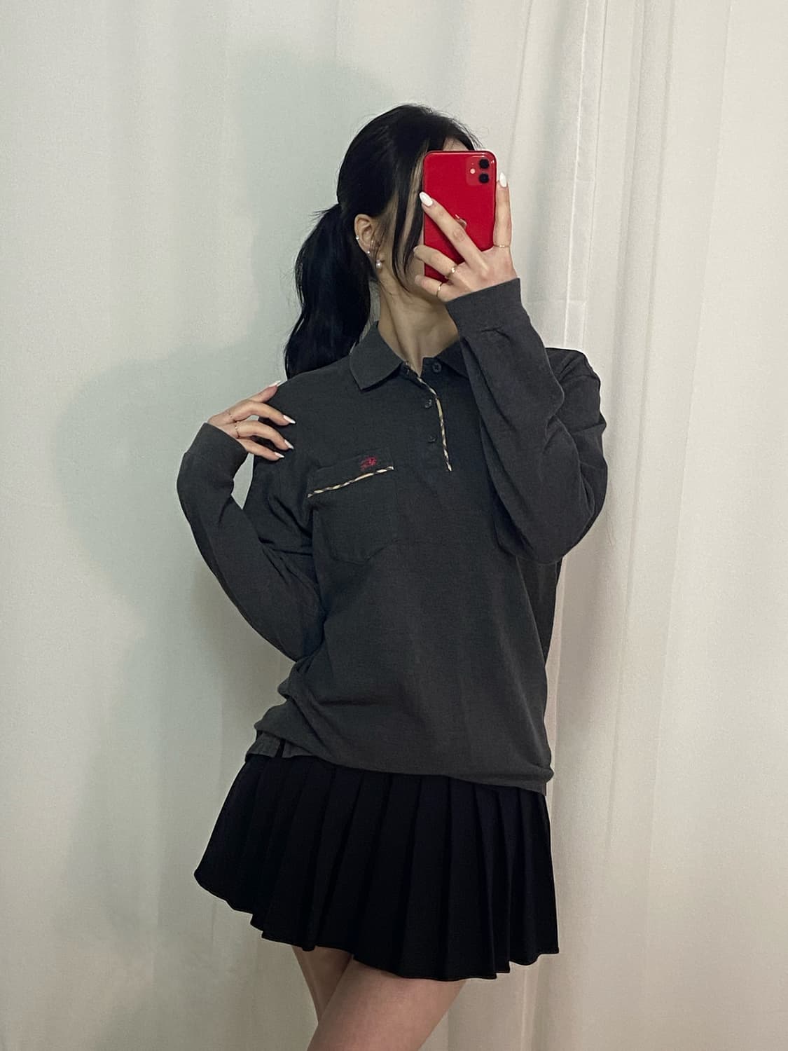 버버리 기마로고 노바체크띠 pk
 상품이미지2