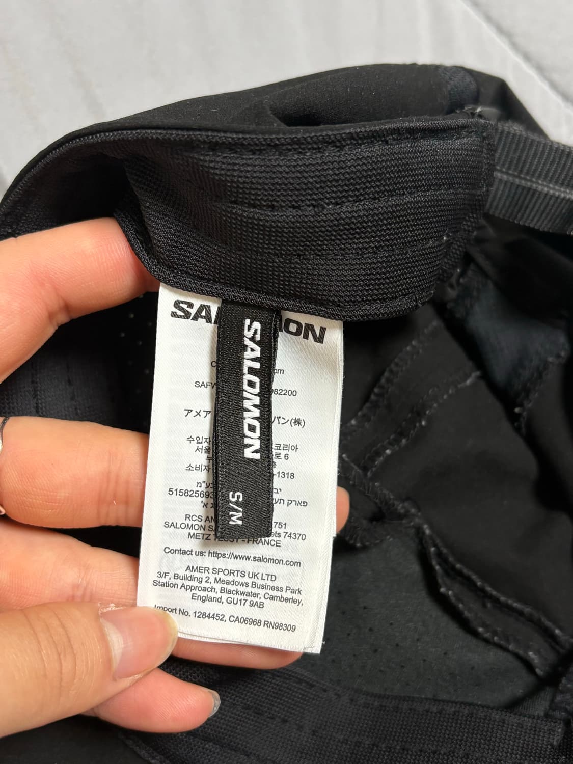 살로몬 러닝모자 상품이미지2