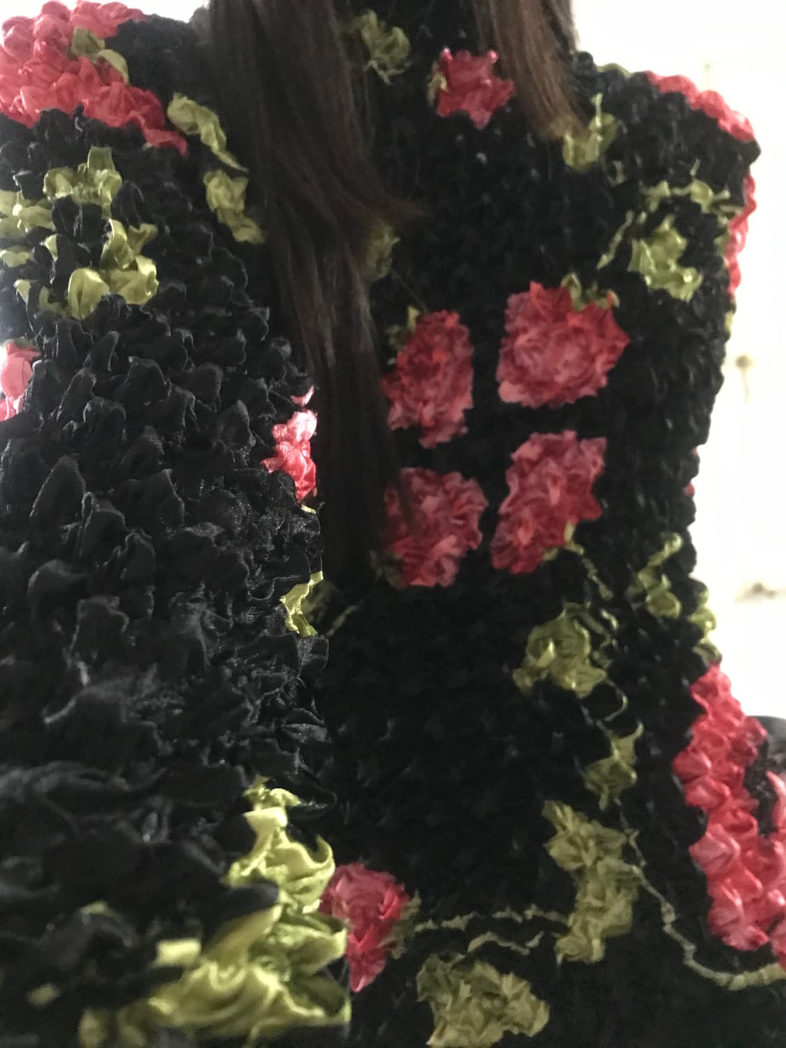 vintage pattern popcorn top 상품이미지4