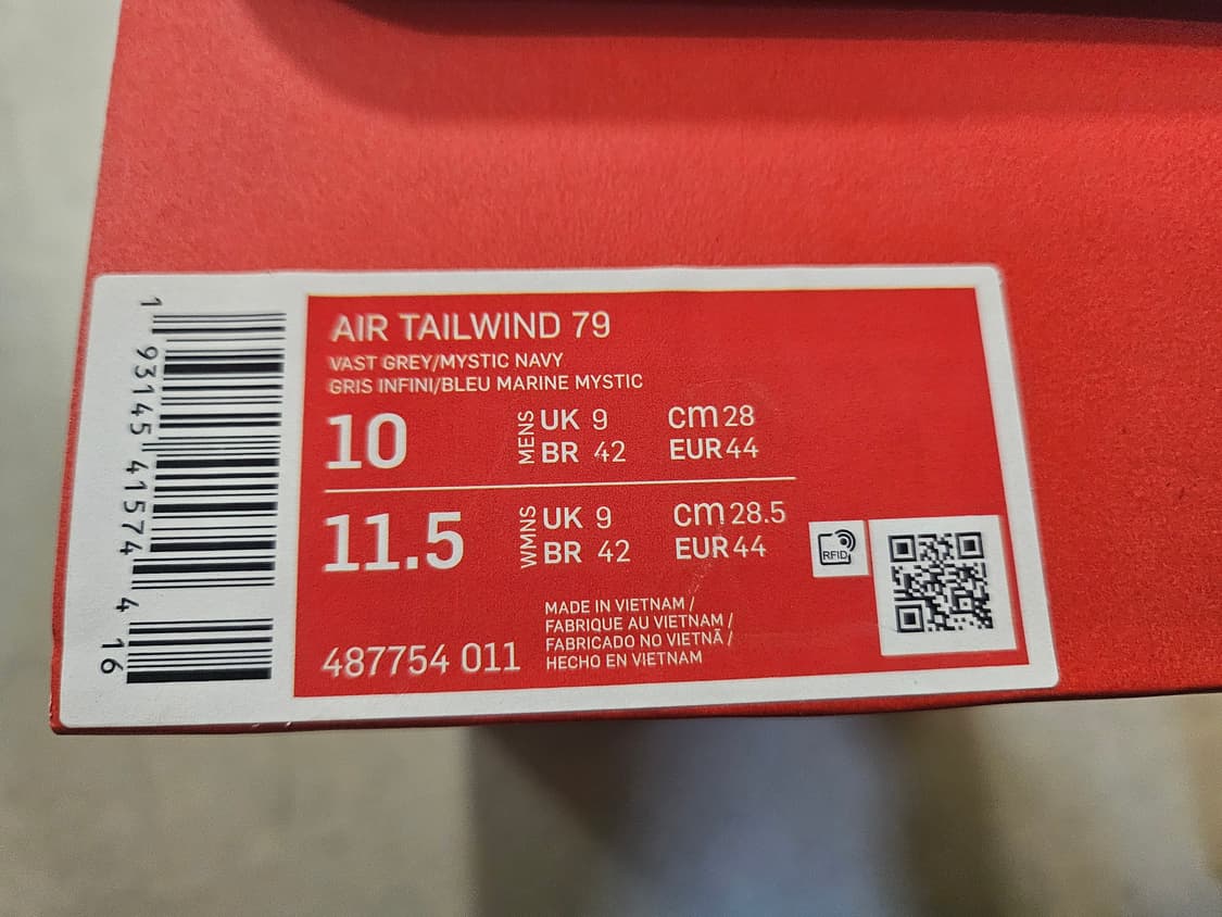 나이키 에어 테일윈드 79 280mm 상품이미지9