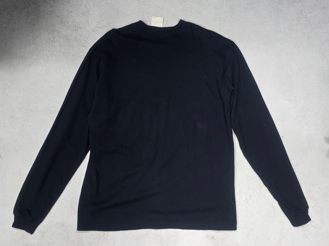 아네스베 옴므 블랙 코튼 롱 슬리브 3  상품이미지5