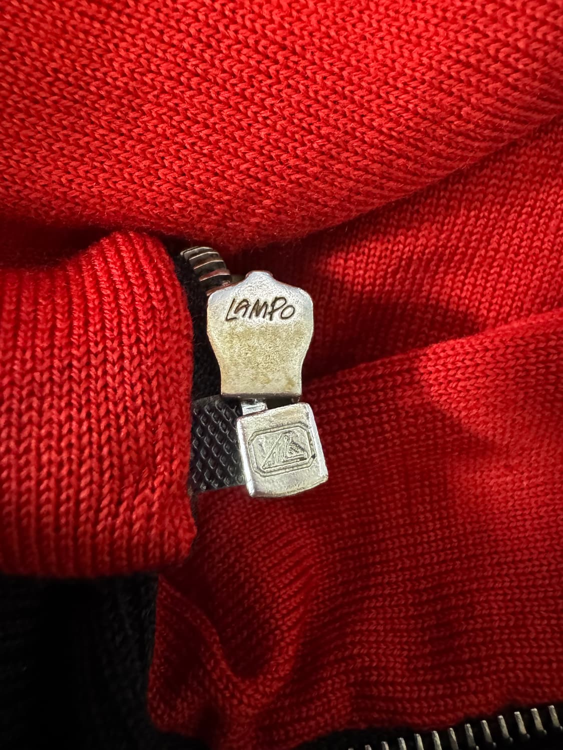 90s 돌체앤가바나 이중 니트 집업 상품이미지8