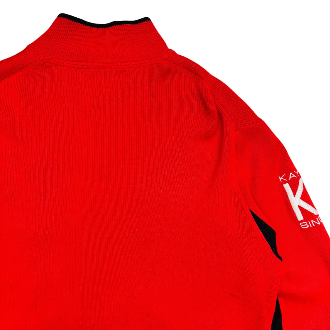 폴로 랄프 로렌 PRL1 카약 래프팅 레드 니트 집업 L 상품이미지5