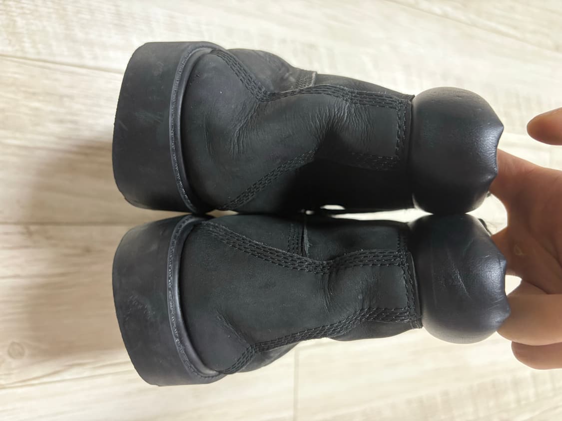 팀버랜드 6인치 워커 부츠 블랙 250 상품이미지5