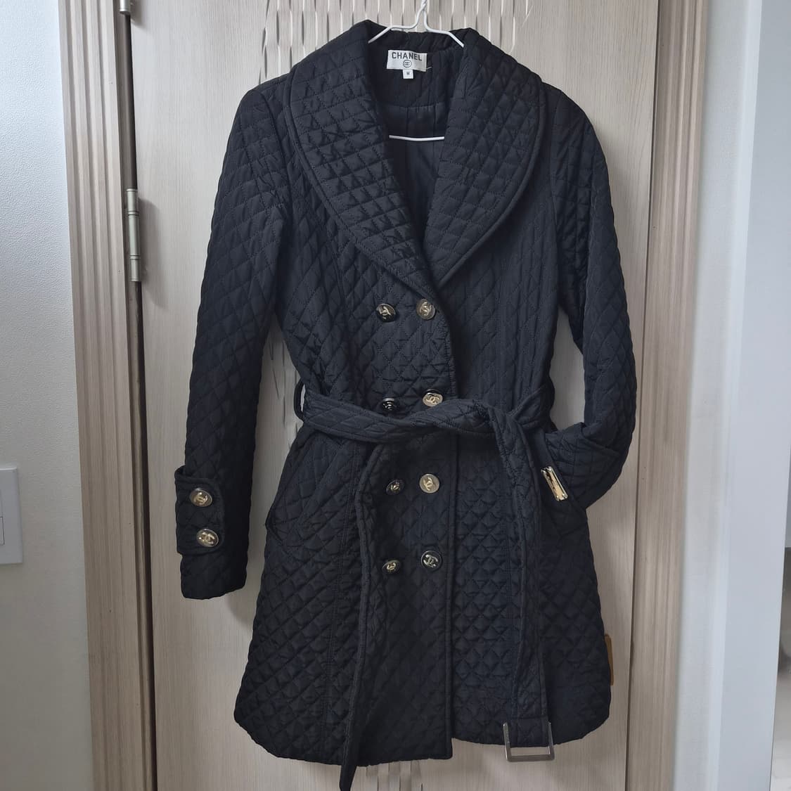 샤넬 빈티지 경량 패딩 코트 상품이미지1