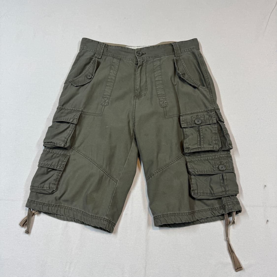 34inch) 빈티지 유틸리티 카고 팬츠 반바지 버뮤다팬츠 상품이미지1