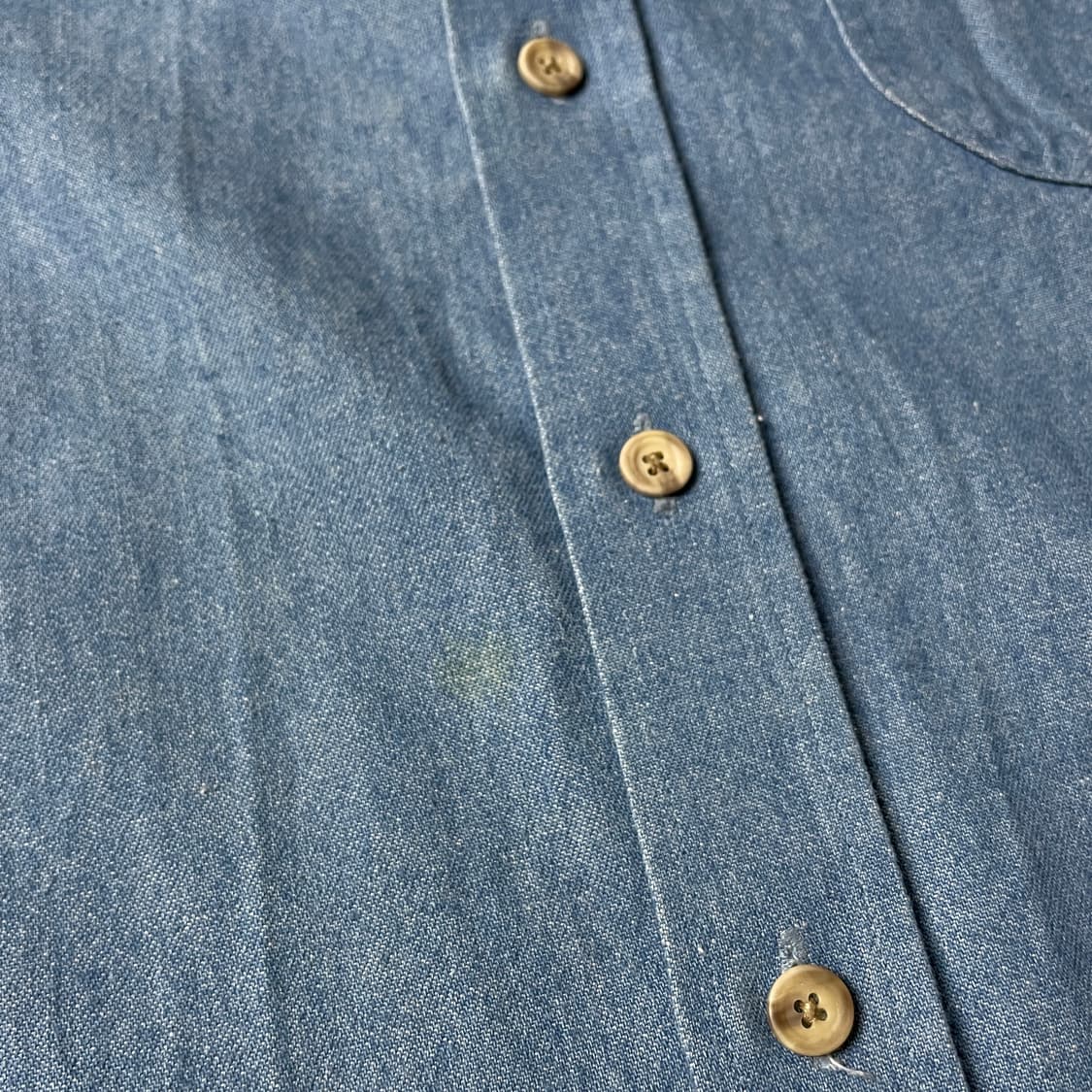 THREE RIVERS 빈티지 코튼 데님 셔츠 A00555 상품이미지9