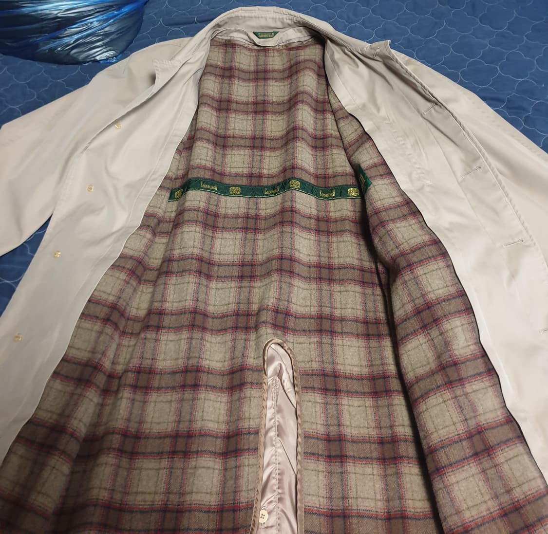 캠브리지멤버스 에든버러 발마칸 트렌치코트 베이지 (100) 상품이미지2