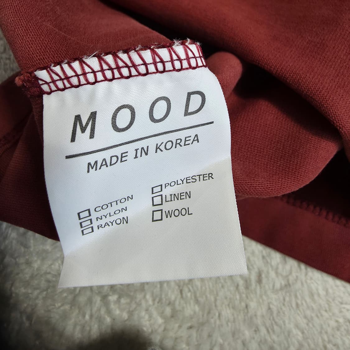 (F)MOOD 프린팅 반팔 티셔츠  상품이미지5