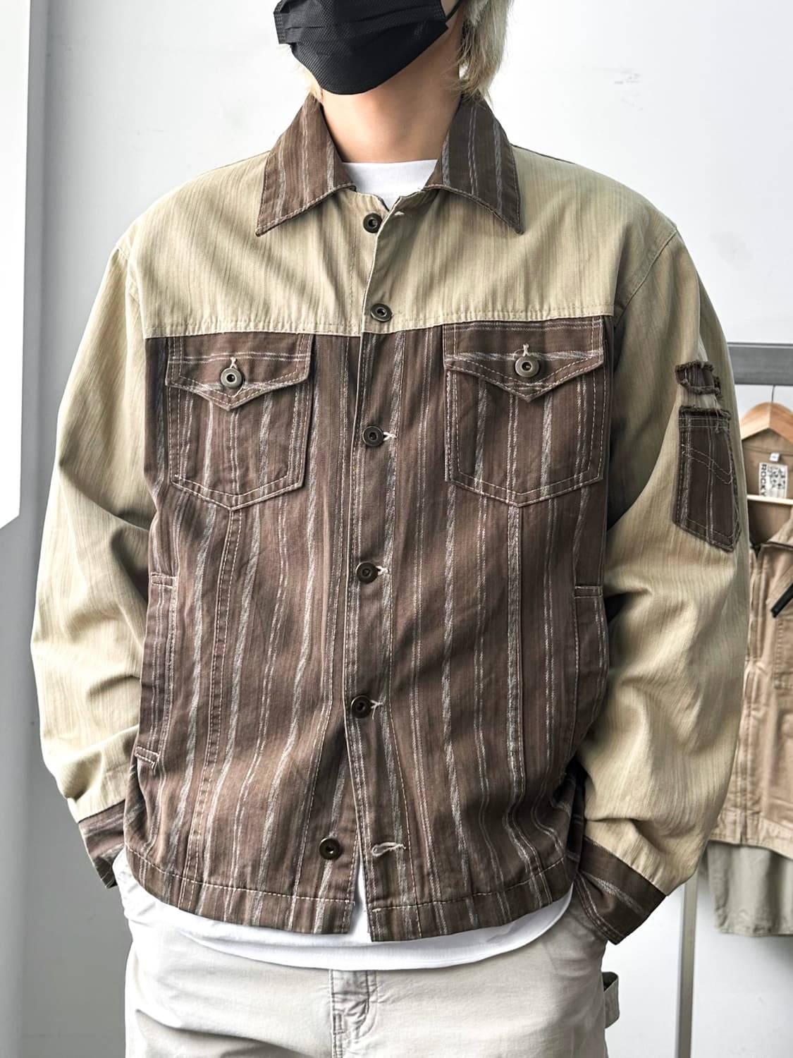 엔지니어드 타입-1 웨스턴 코튼 트러커 자켓  상품이미지1