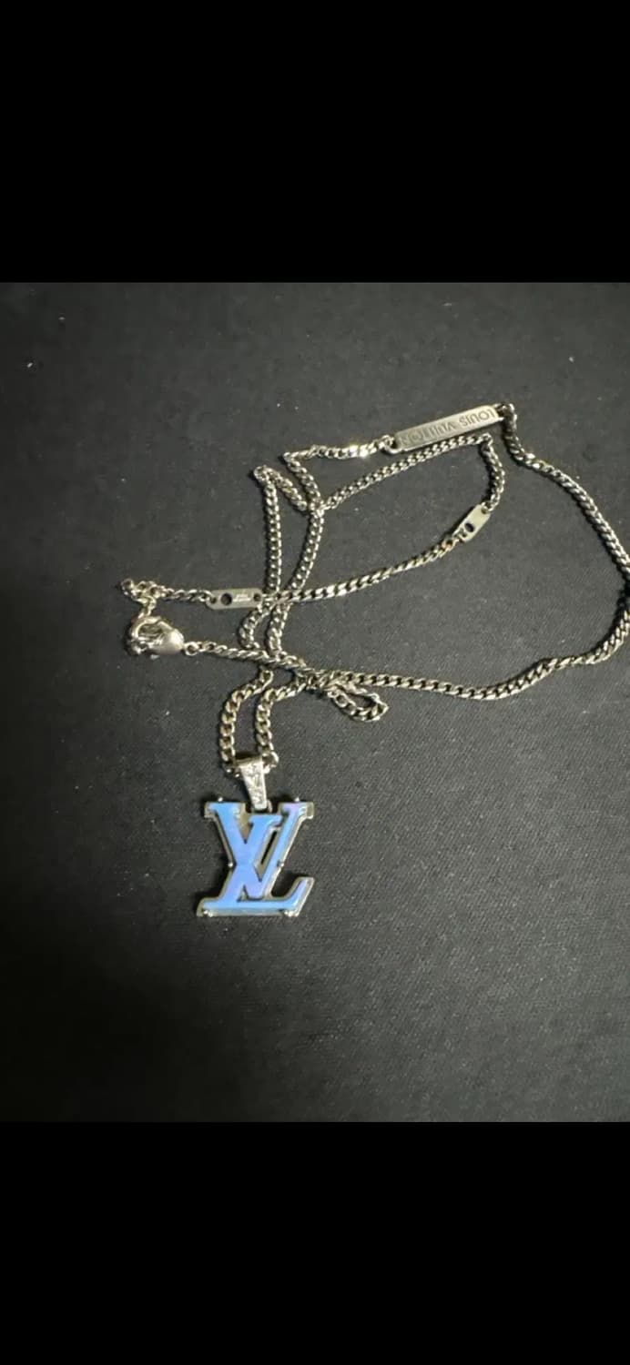 루이비통 모노그램 체인 팬던트 팔라듐 멀티컬러 상품이미지1