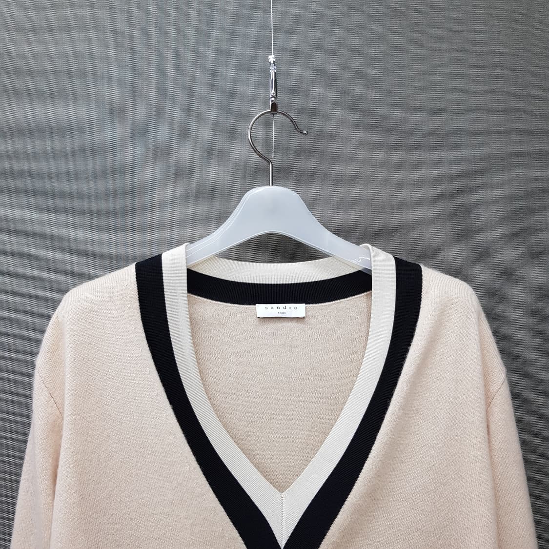 Sandro 스프라이트 카라넥  울 블렌드 니트 1사이즈 상품이미지3