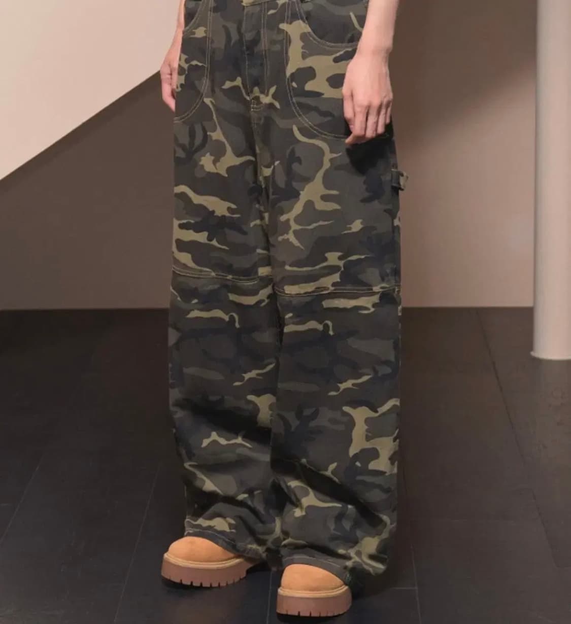 팬시클럽 fancy club 카모팬츠 상품이미지1