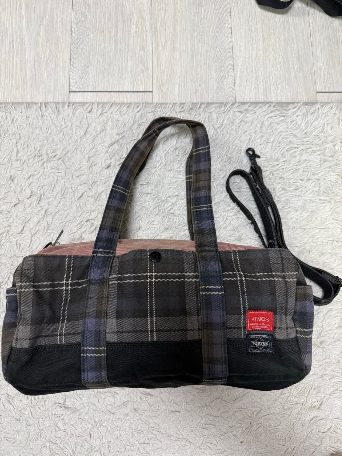Porter 요시다 포터 아트모스 콜라보 보스턴백 더플백 L 상품이미지1