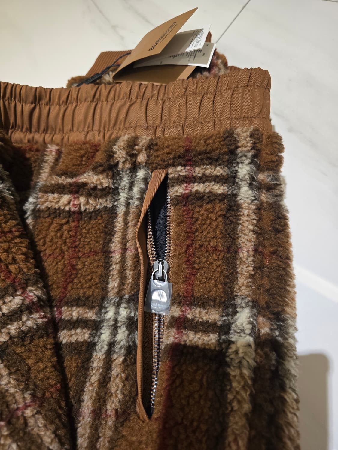 버버리 디미트리 플리스 팬츠 L 상품이미지8