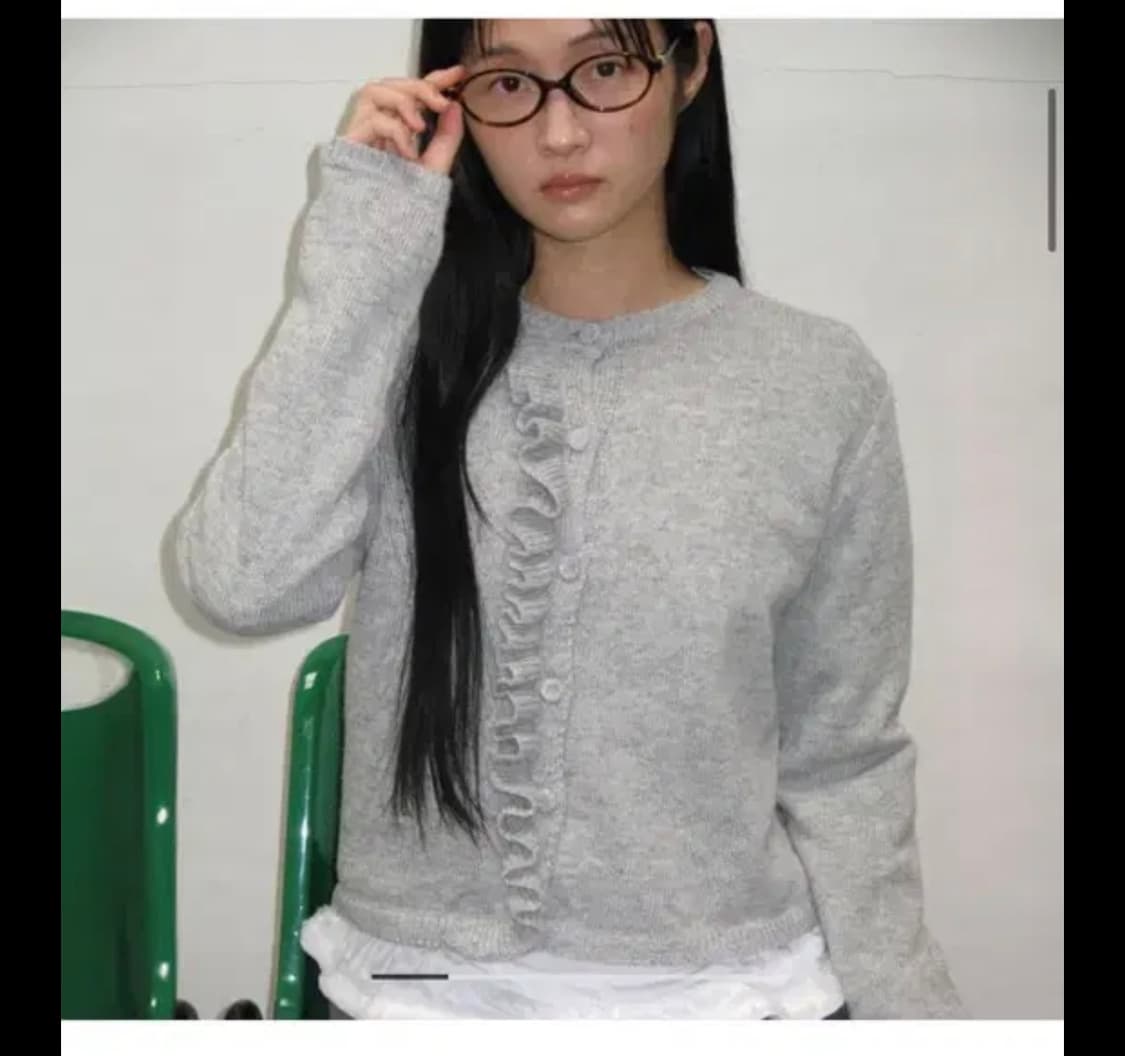 론론 가디건 그레이 상품이미지2