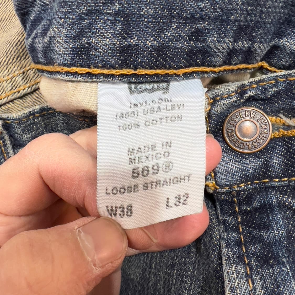 리바이스 569 데님팬츠 상품이미지8