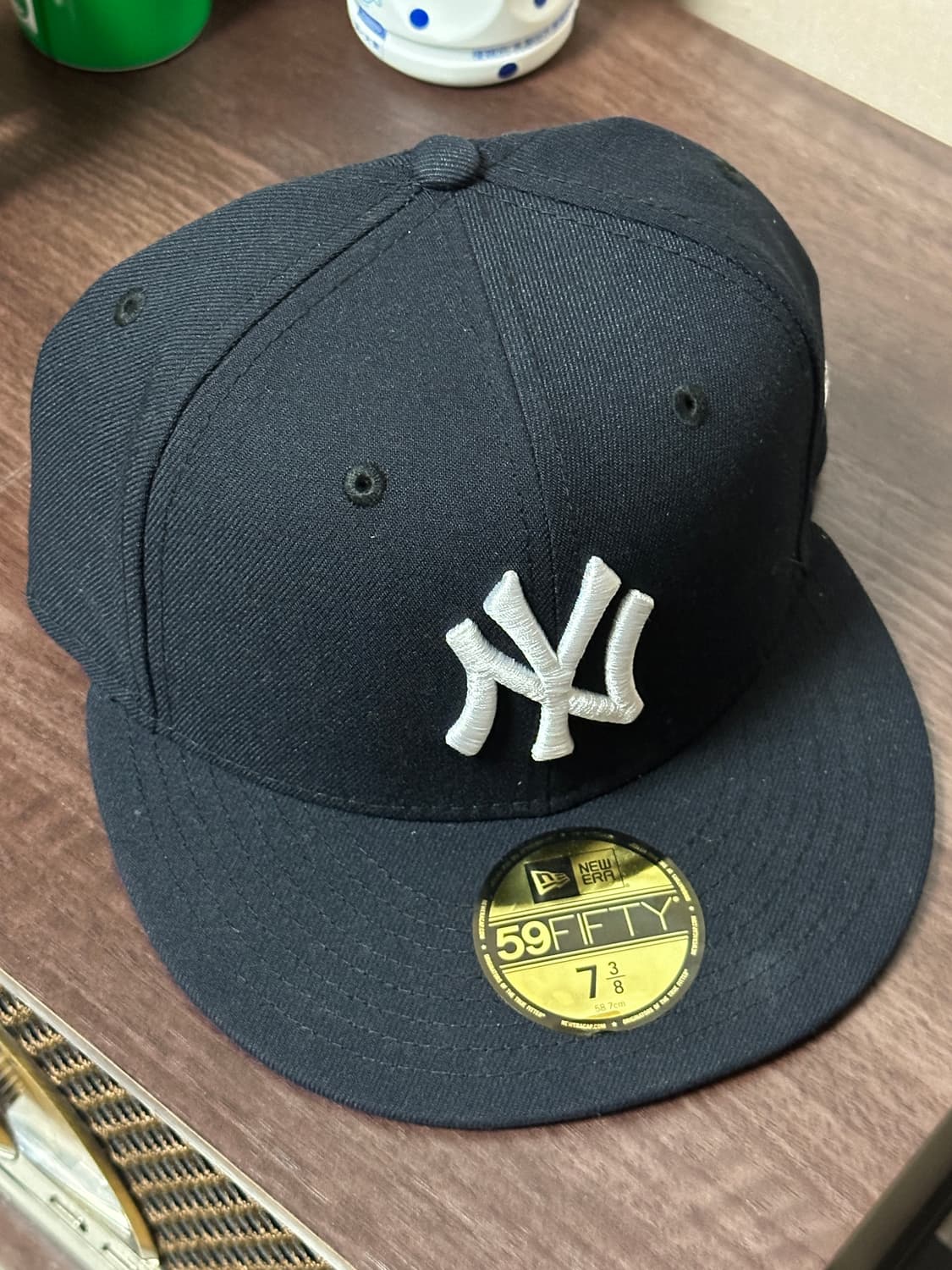 뉴에라 59피프티 MLB 어센틱 뉴욕 양키스 네이비 738 상품이미지1