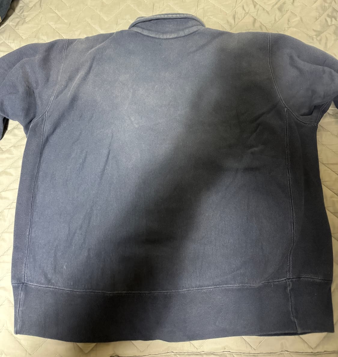 아프레쎄 하프집업 스웻셔츠 네이비 2사이즈 상품이미지6