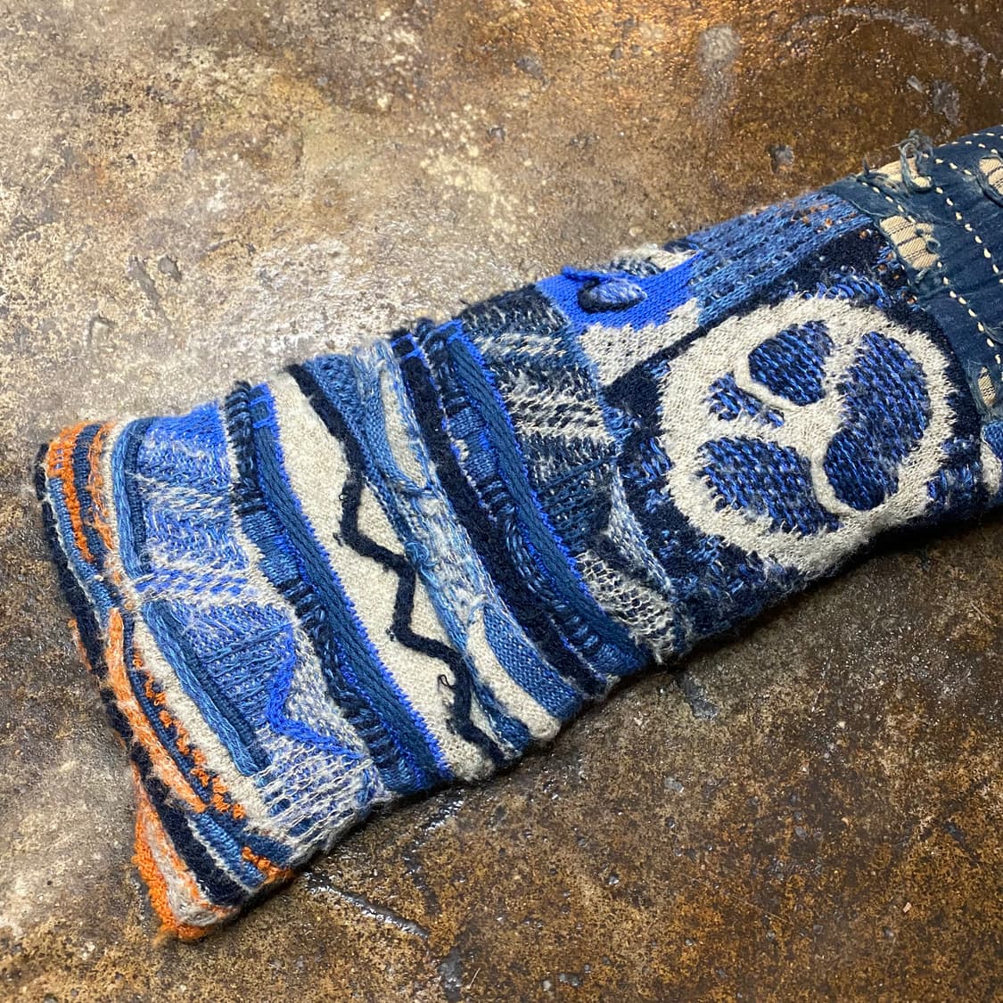 캐피탈 패치워크 보로 머플러 상품이미지4