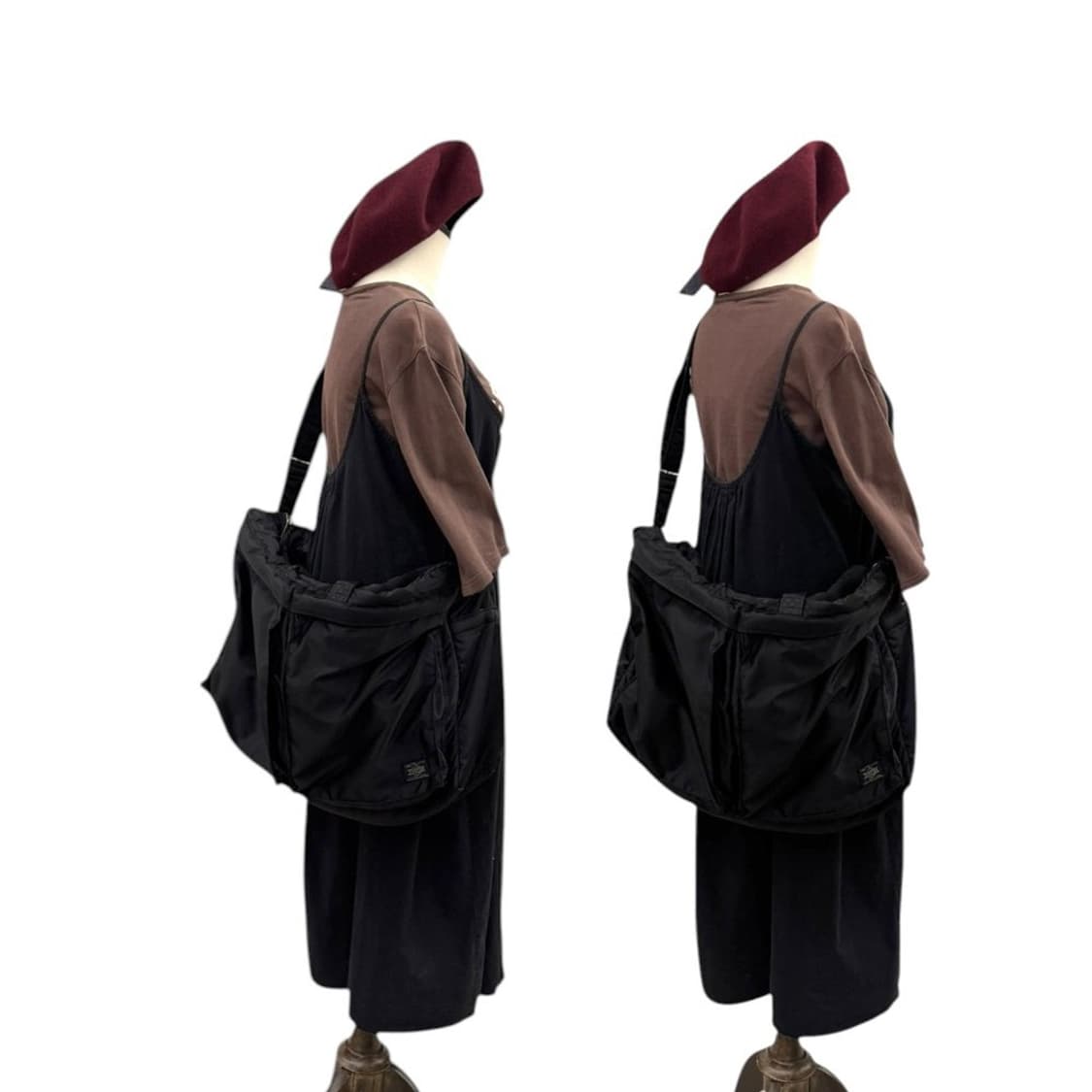 포터 탱커 2way 보스턴백 블랙 (S) 상품이미지10