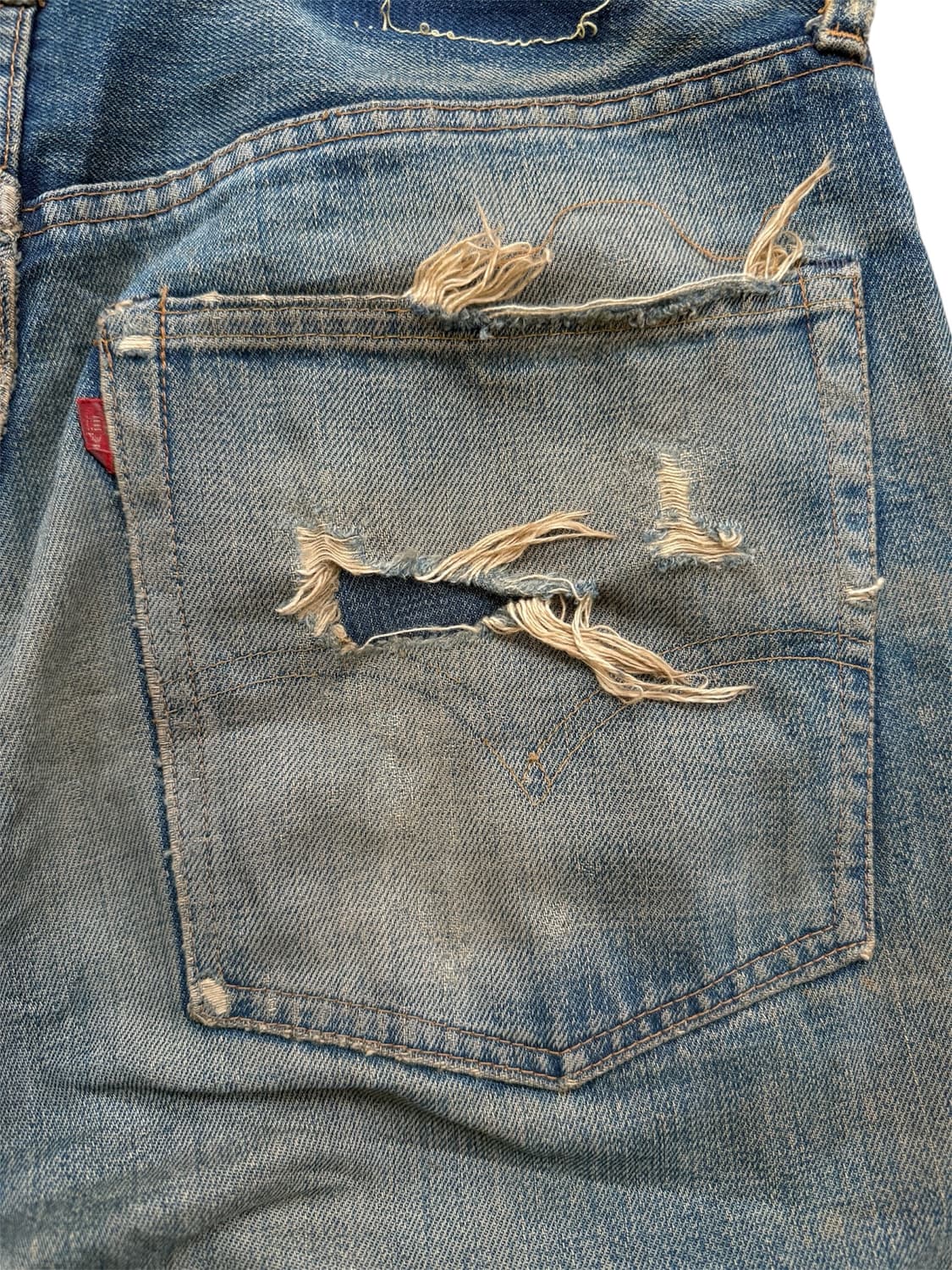 70s 리바이스 505 66전기 데님팬츠 상품이미지7