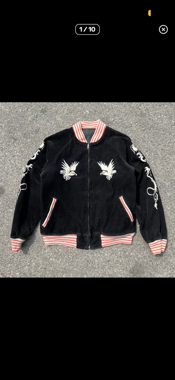 스크립트 리버시블 스카잔 상품이미지1