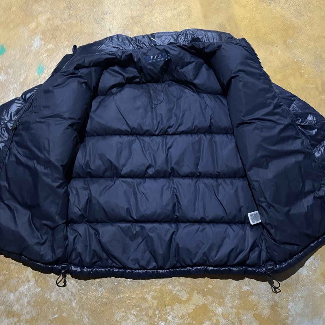 폴로 랄프로렌 퍼프 다운 패딩 네이비 상품이미지5