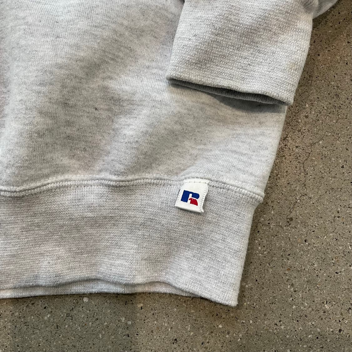 빈티지  러셀 애슬레틱 스웻셔츠 그레이 (다크그린tennis) made  상품이미지4