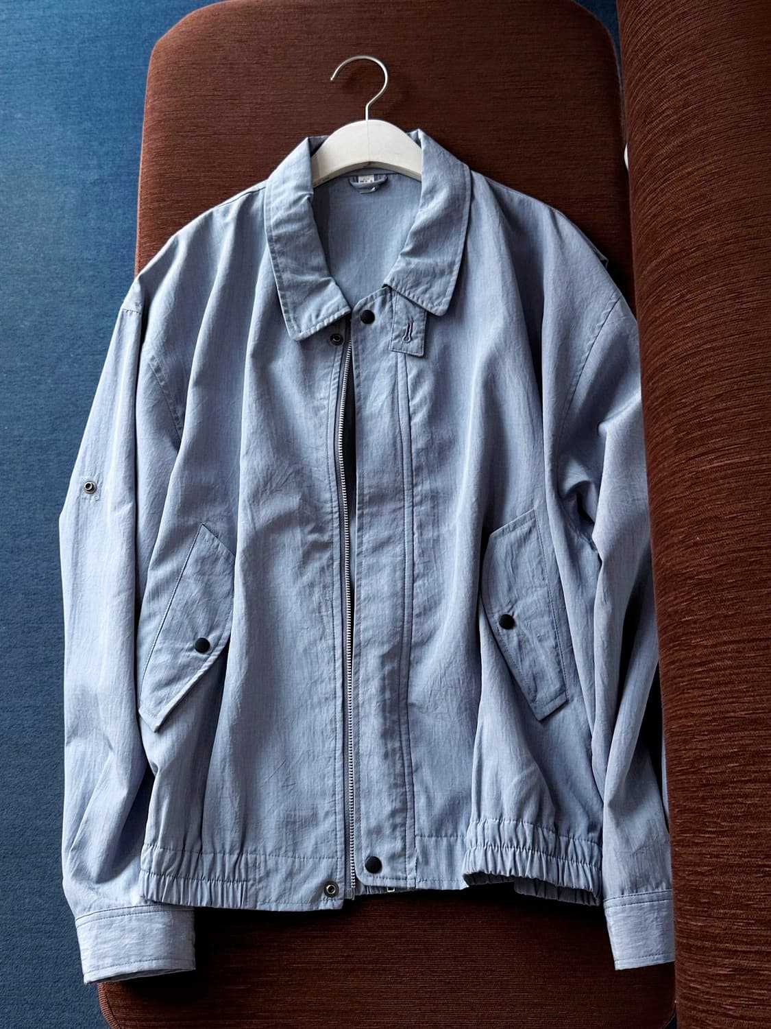 JPN made light poly design blouson 상품이미지1