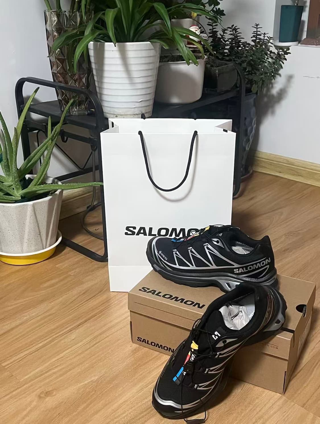 살로몬 XT-6 고어텍스 블랙 실버 240mm 상품이미지3