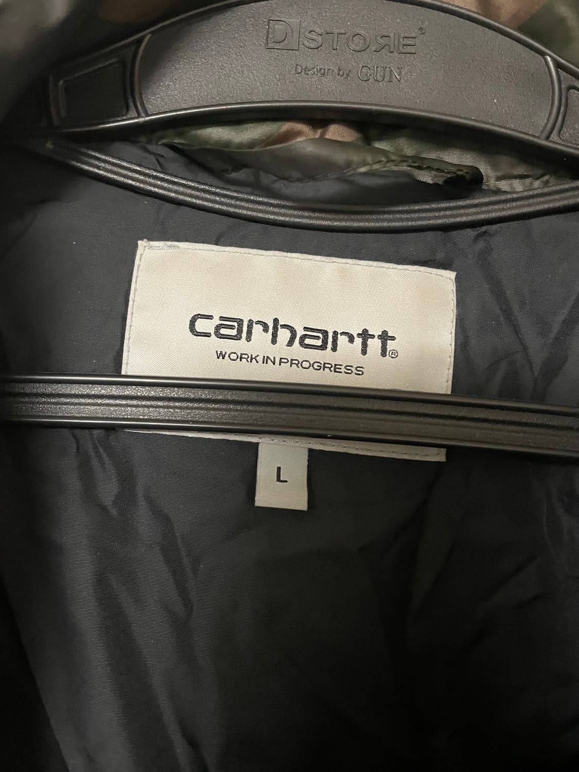 칼하트 카모 패딩 점퍼 (L) 상품이미지2