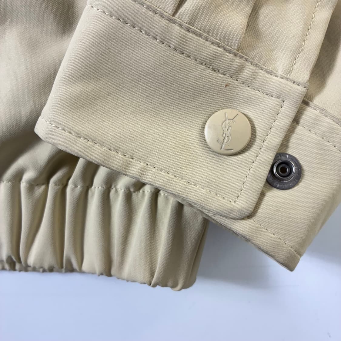 Yves Saint Laurent  입생로랑 자수 폴리쉘 블루종 자켓   상품이미지4