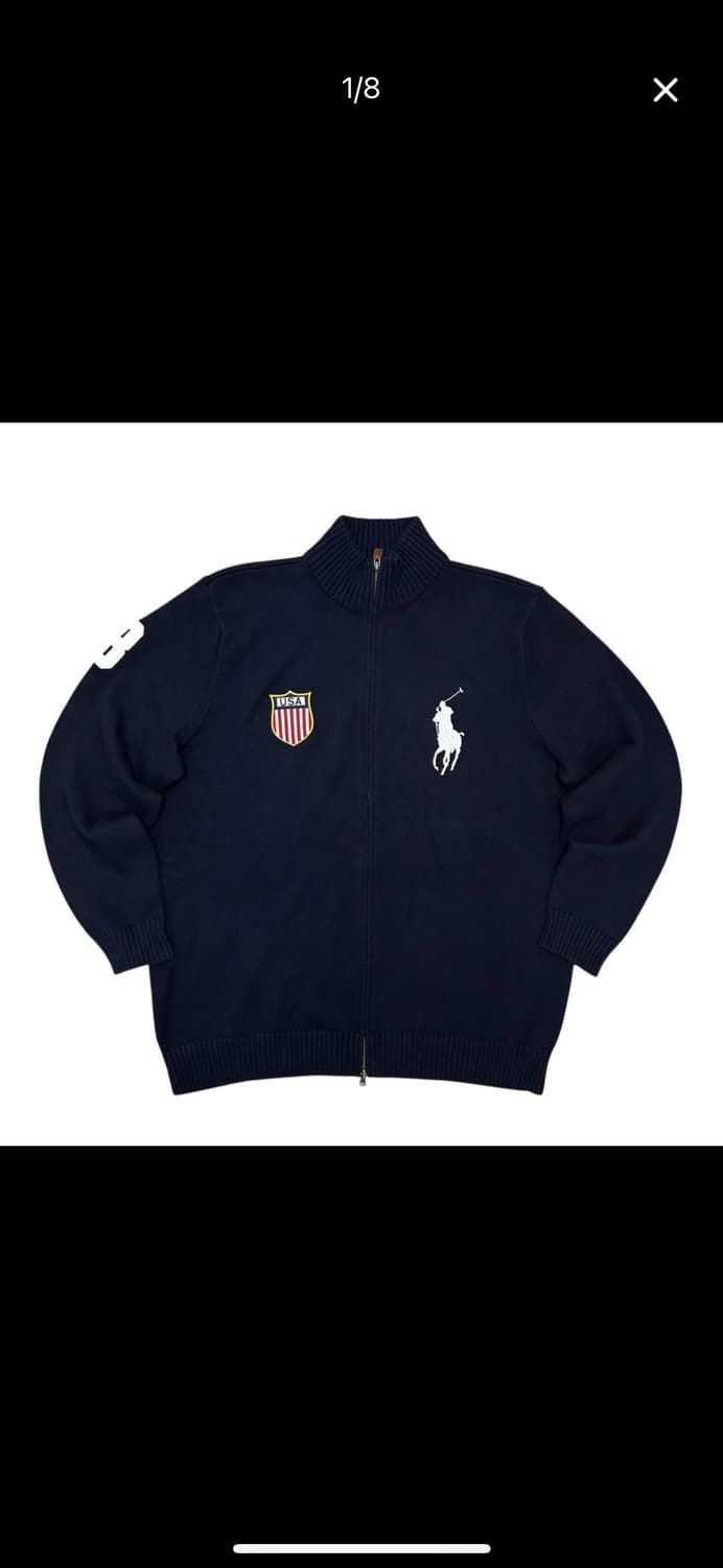 ‼️구해요‼️ 폴로 usa 니트 집업 구해요 상품이미지1