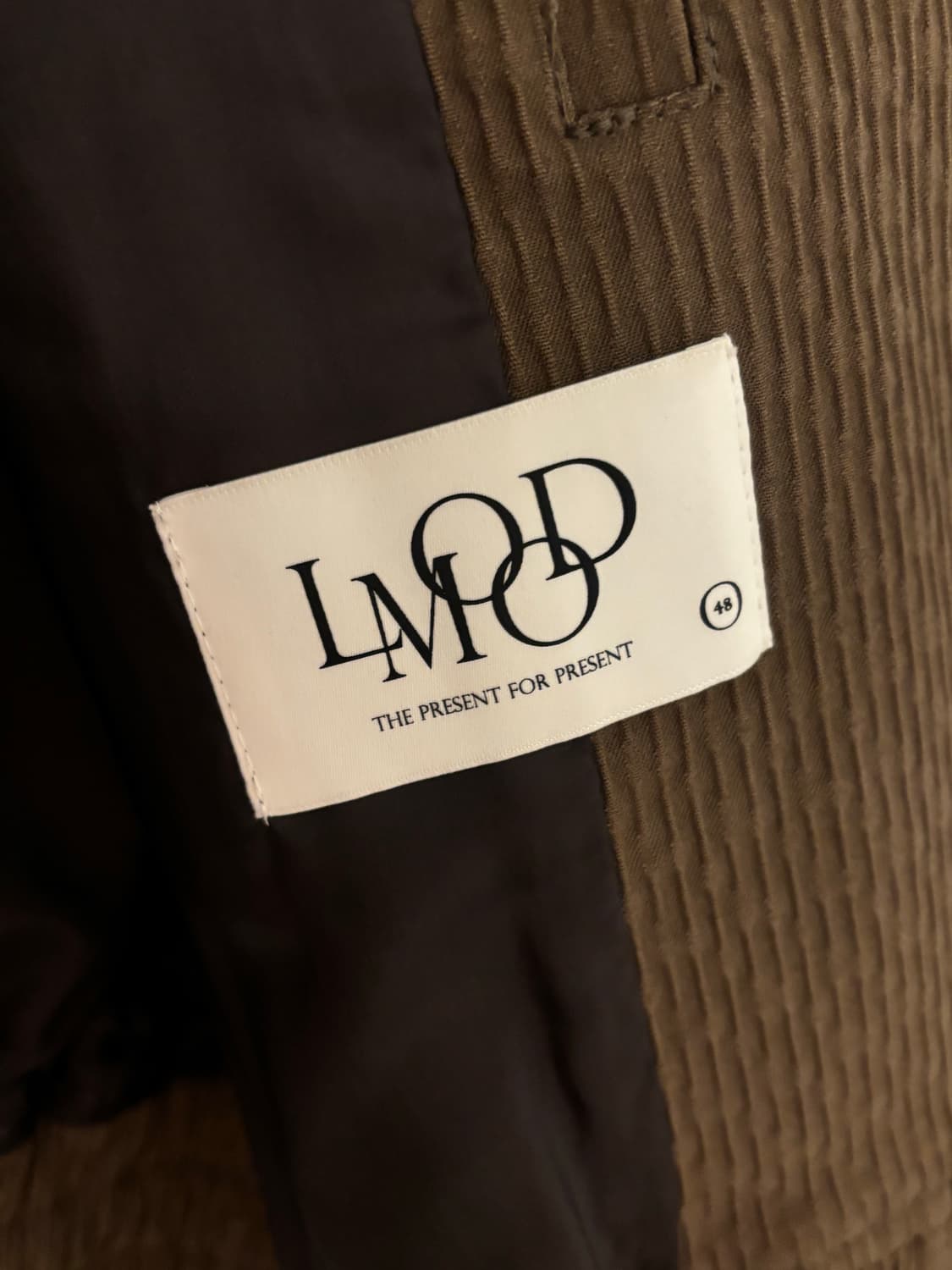 엘무드 더스티 웨스턴 블루종 자켓 카키 상품이미지2