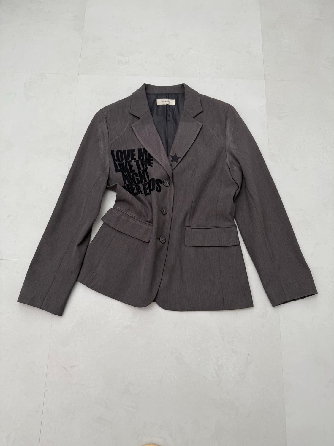 그래픽 프린트 리워크 셋업  상품이미지5