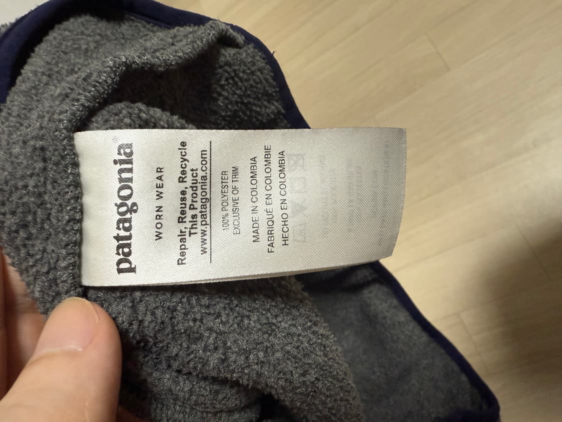 파타고니아 신칠라 헤비 풀오버 니켈 네이비 M 상품이미지2