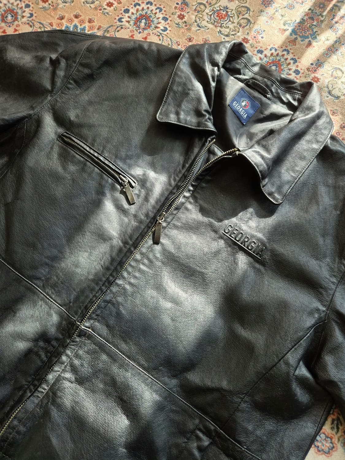 돈피 조지아 커피 라이더 재킷 상품이미지6