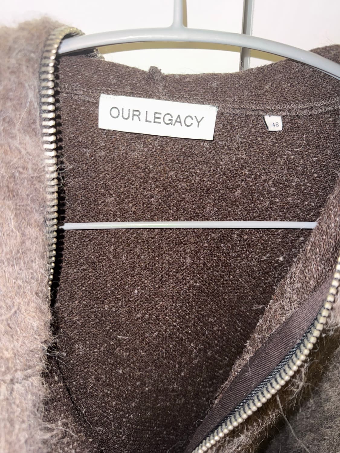 아워레가시 모헤어 드렁큰 후드집업48 상품이미지3