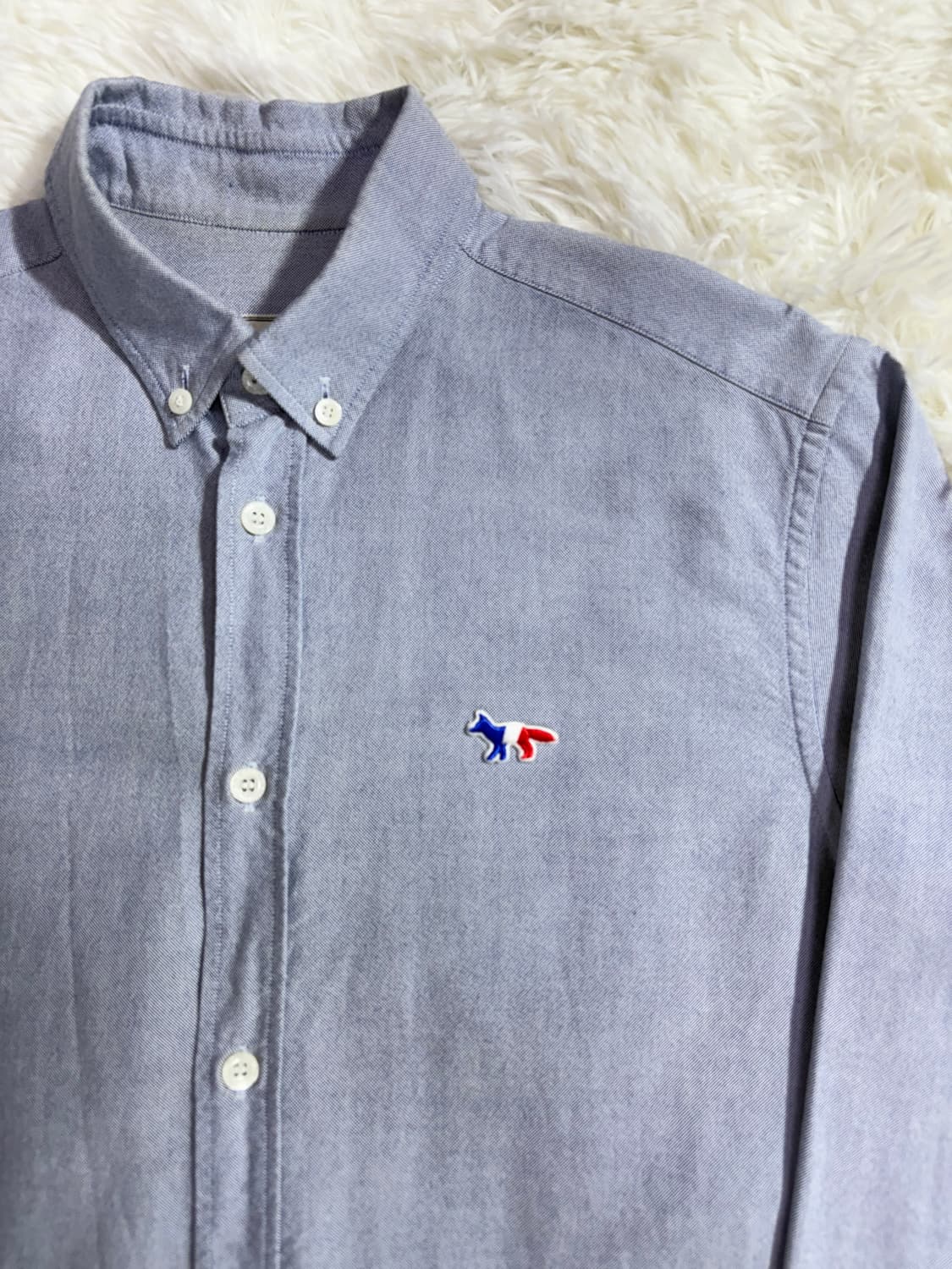 메종키츠네 솔리드 셔츠  상품이미지3