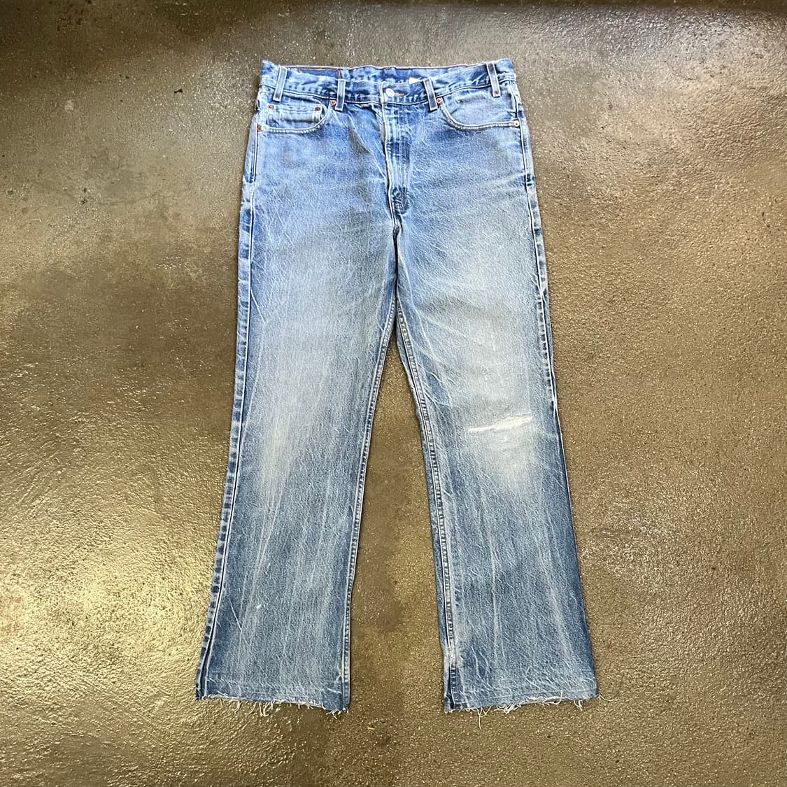 00s Levis517 에시드 워싱 부츠컷 (35“) 상품이미지2