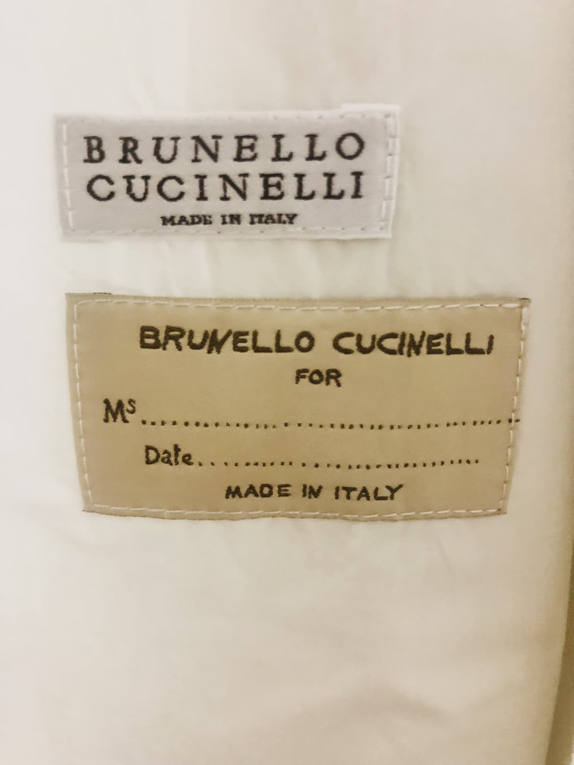 브루넬로 쿠치넬리 후드 집업 8부소매 상품이미지7
