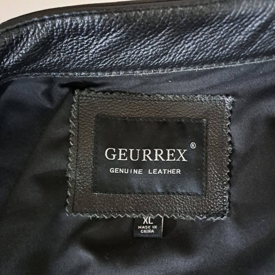 (새상품급) 소가죽 바이커 베스트 L B559 상품이미지6